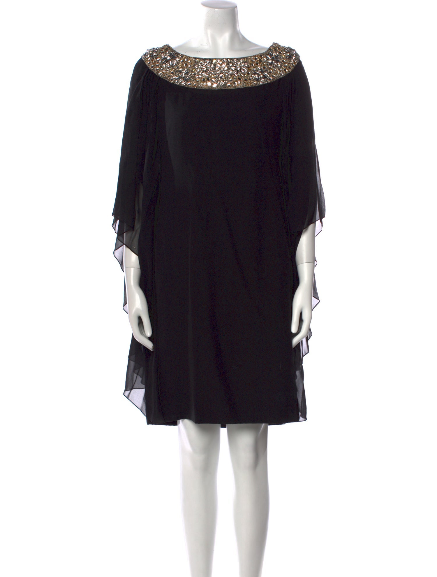 Marchesa Silk Mini Dress