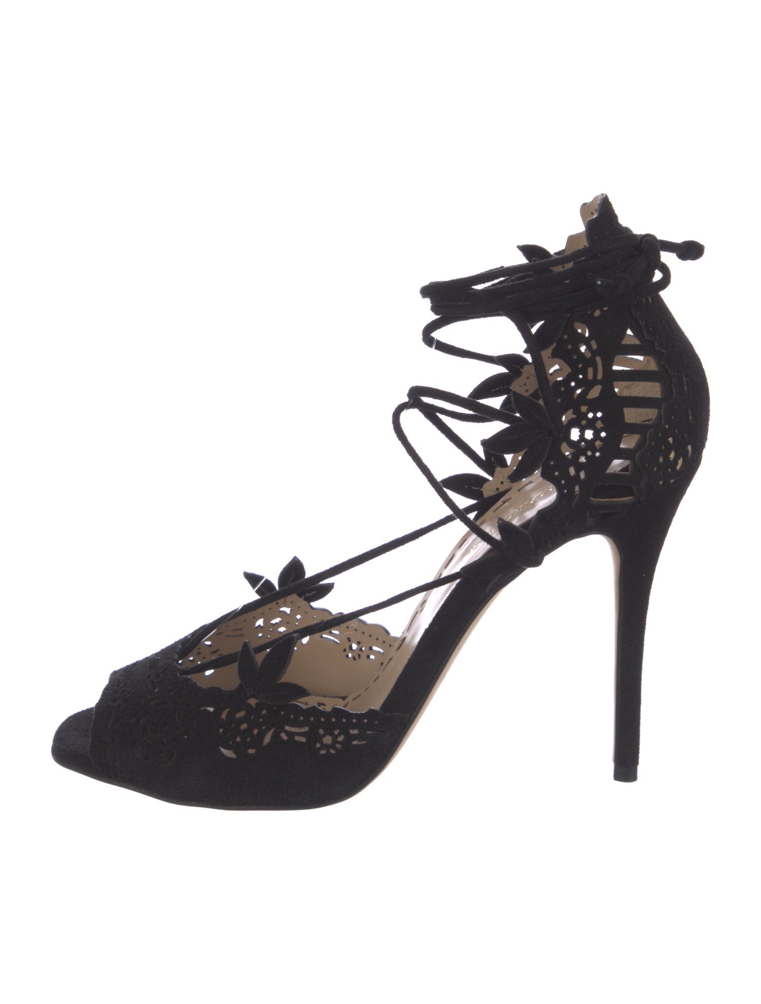 Marchesa Suede Sandals