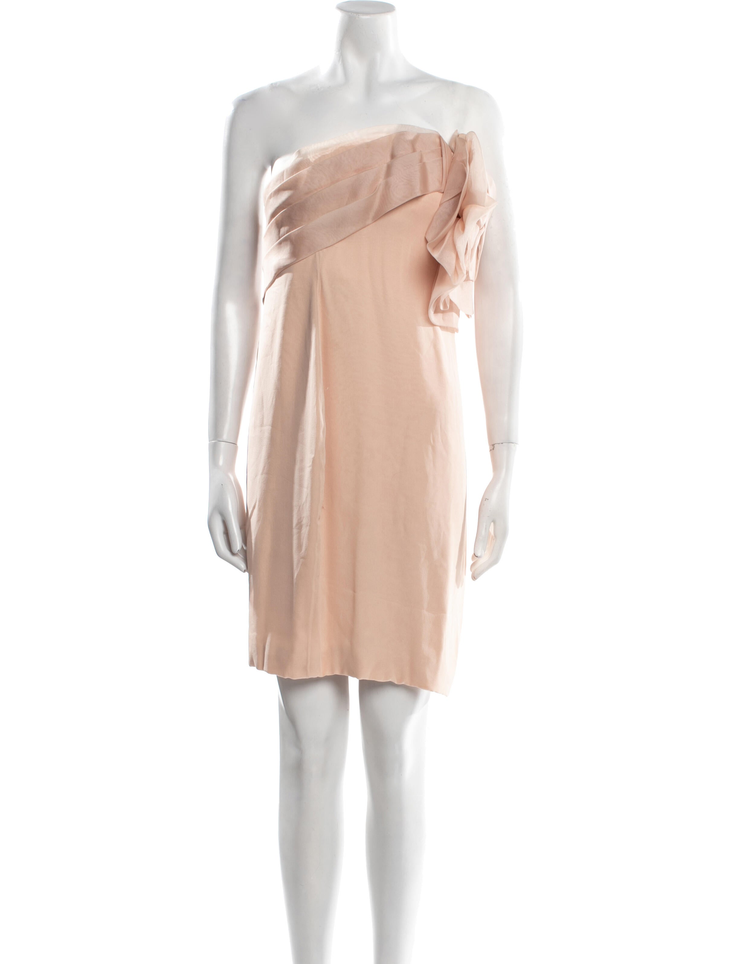 Marchesa Silk Mini Dress
