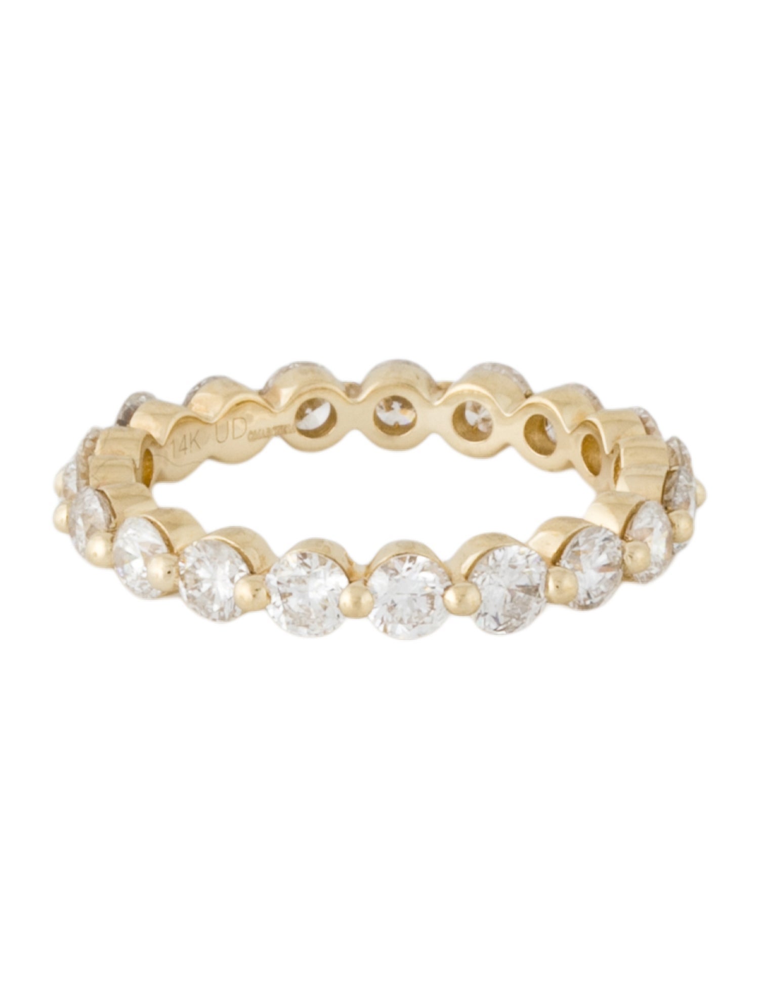 Marchesa 14K 1.90ctw Diamond Eternity Band Ring