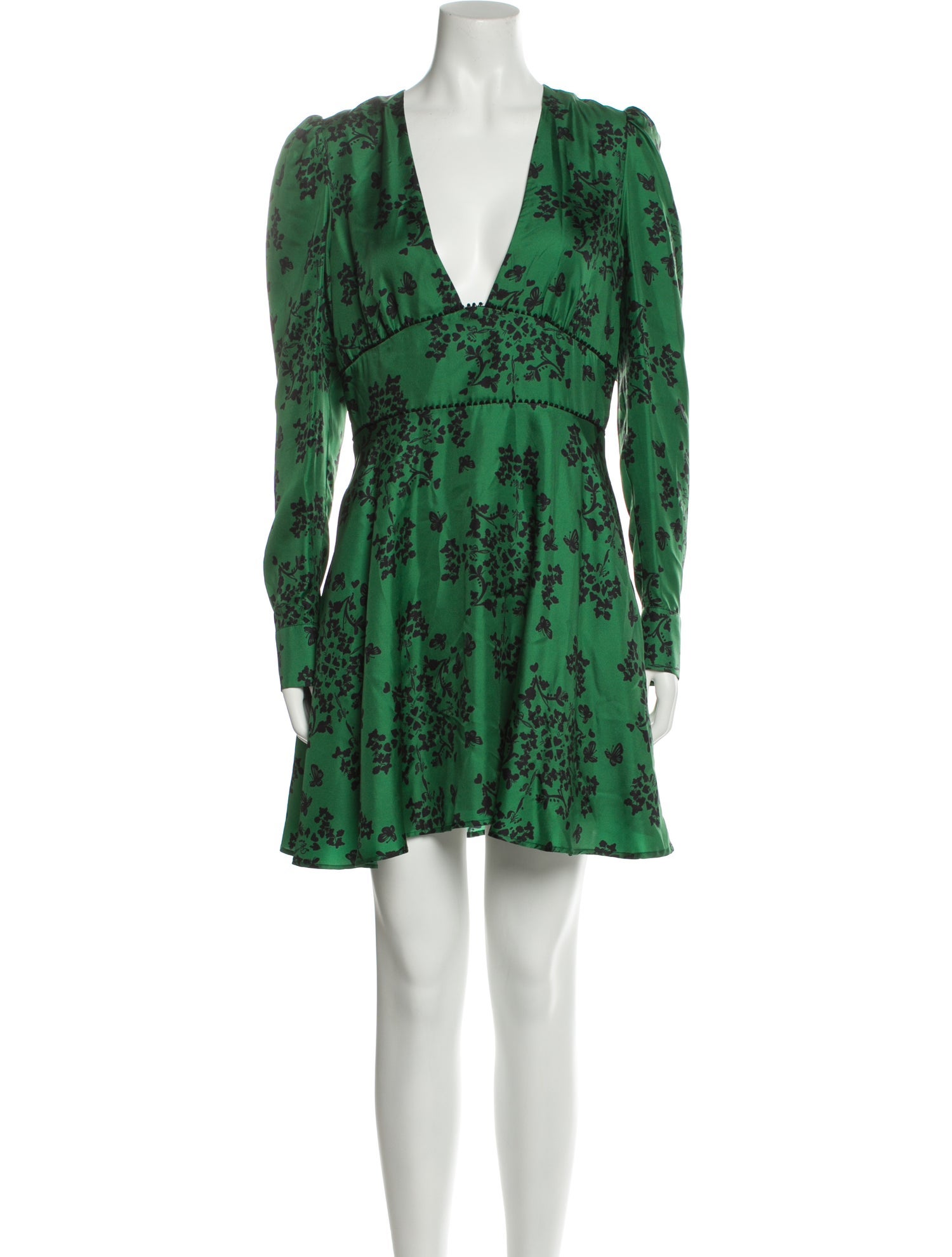 Macgraw Silk Mini Dress