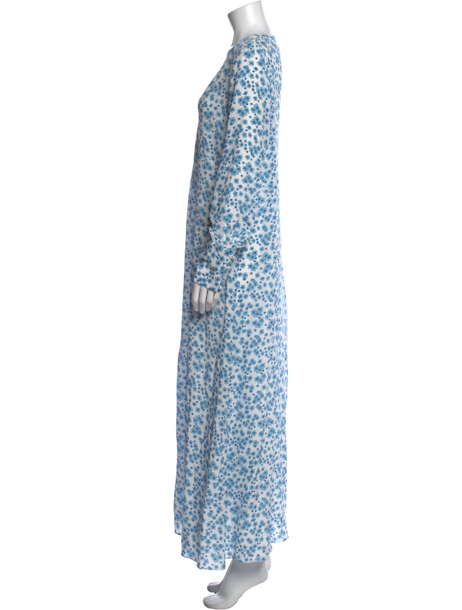 Macgraw Floral Print Long Dress