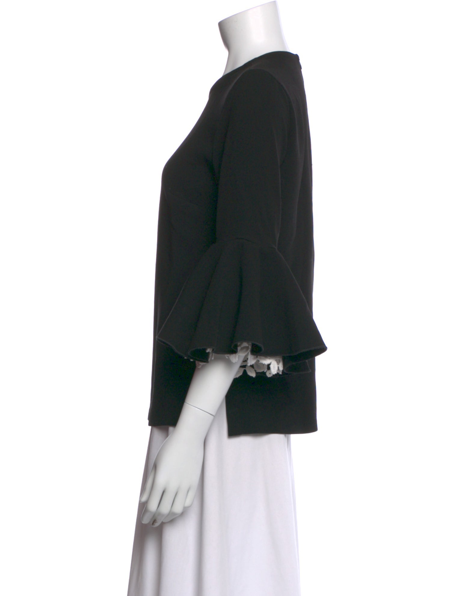 Macgraw Crew Neck Three-Quarter Sleeve Top
