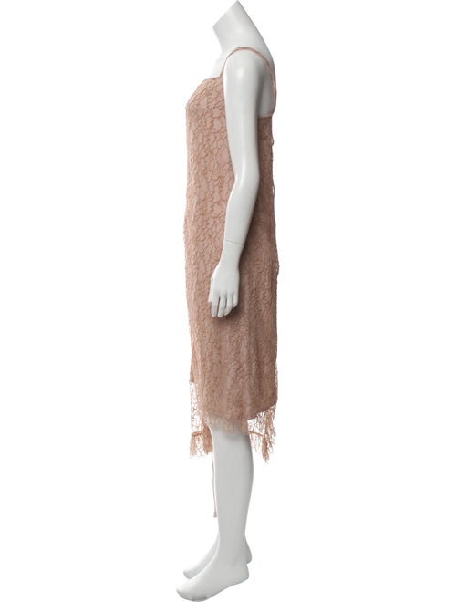 Madiyah Al Sharqi Lace Knee-Length Dress