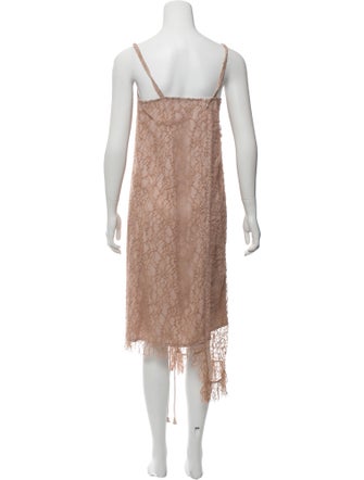 Madiyah Al Sharqi Lace Knee-Length Dress