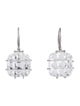 Madstone 18K Diamond and Quartz Drop Earrings