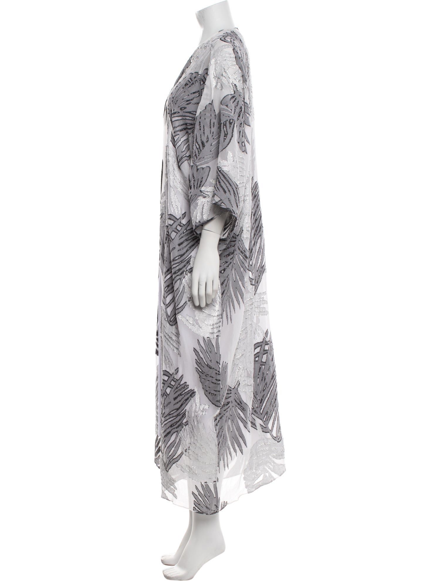 Marie France Van Damme Printed Robe