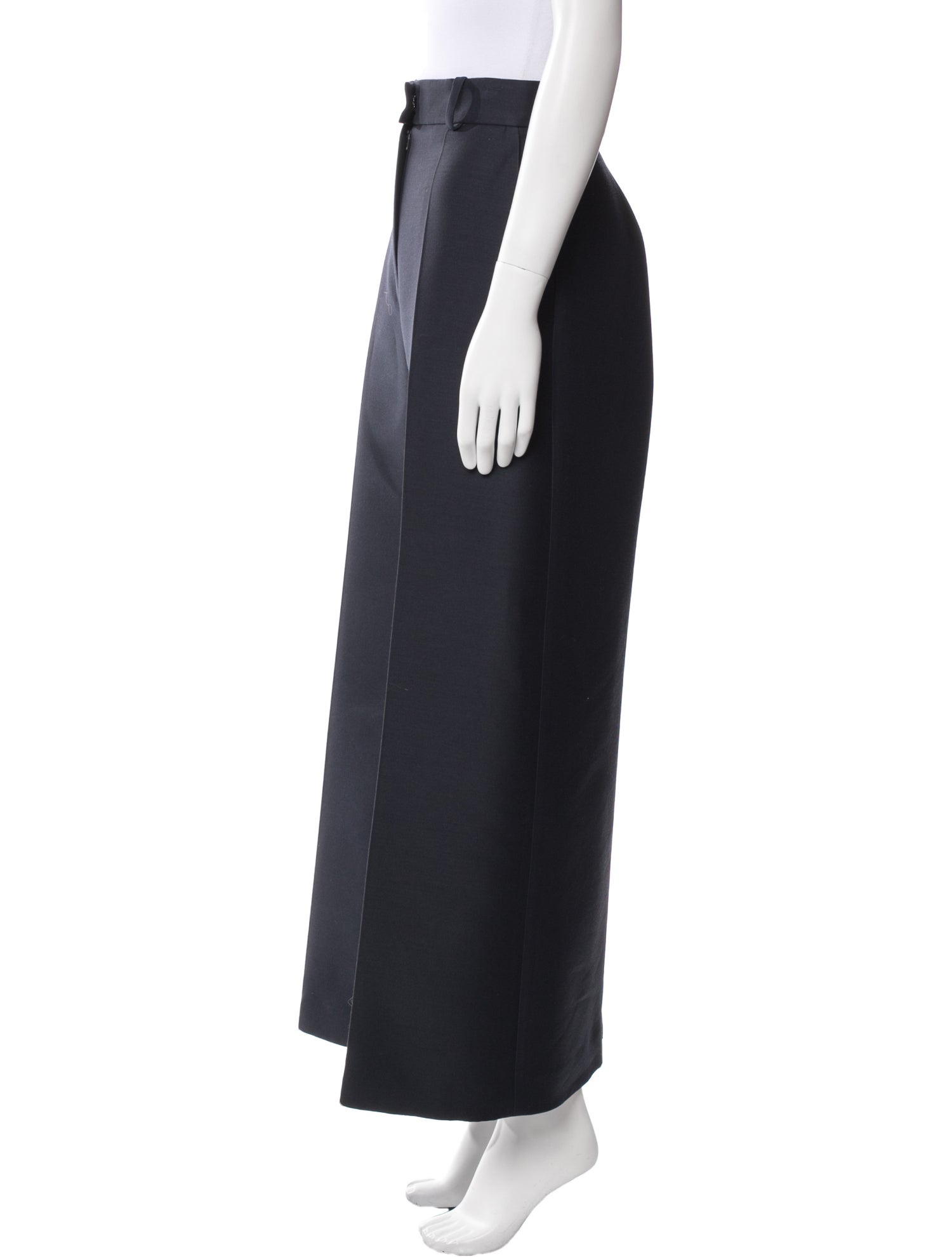 Martin Grant Wool Wide Leg Pants