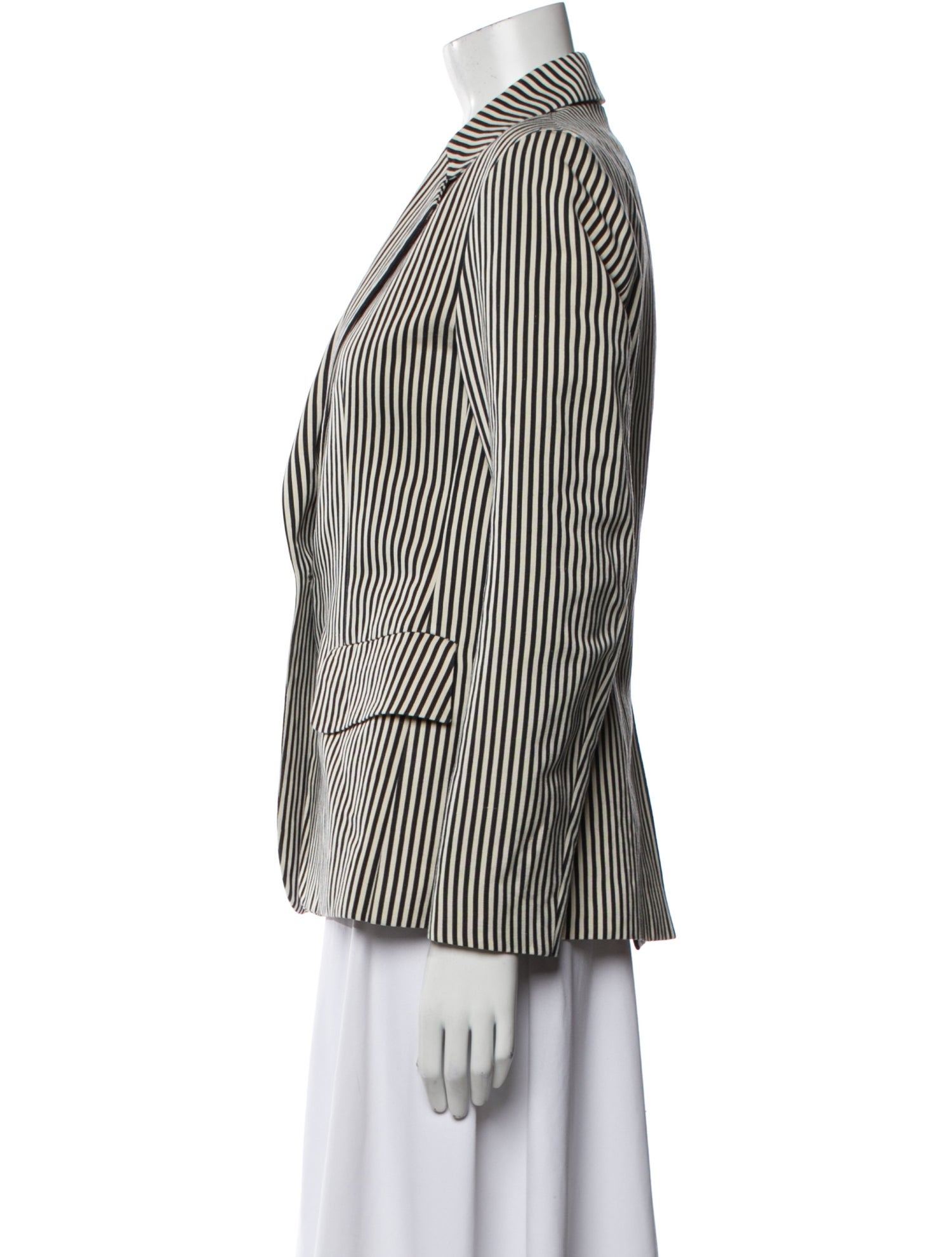 Martin Grant Linen Striped Blazer