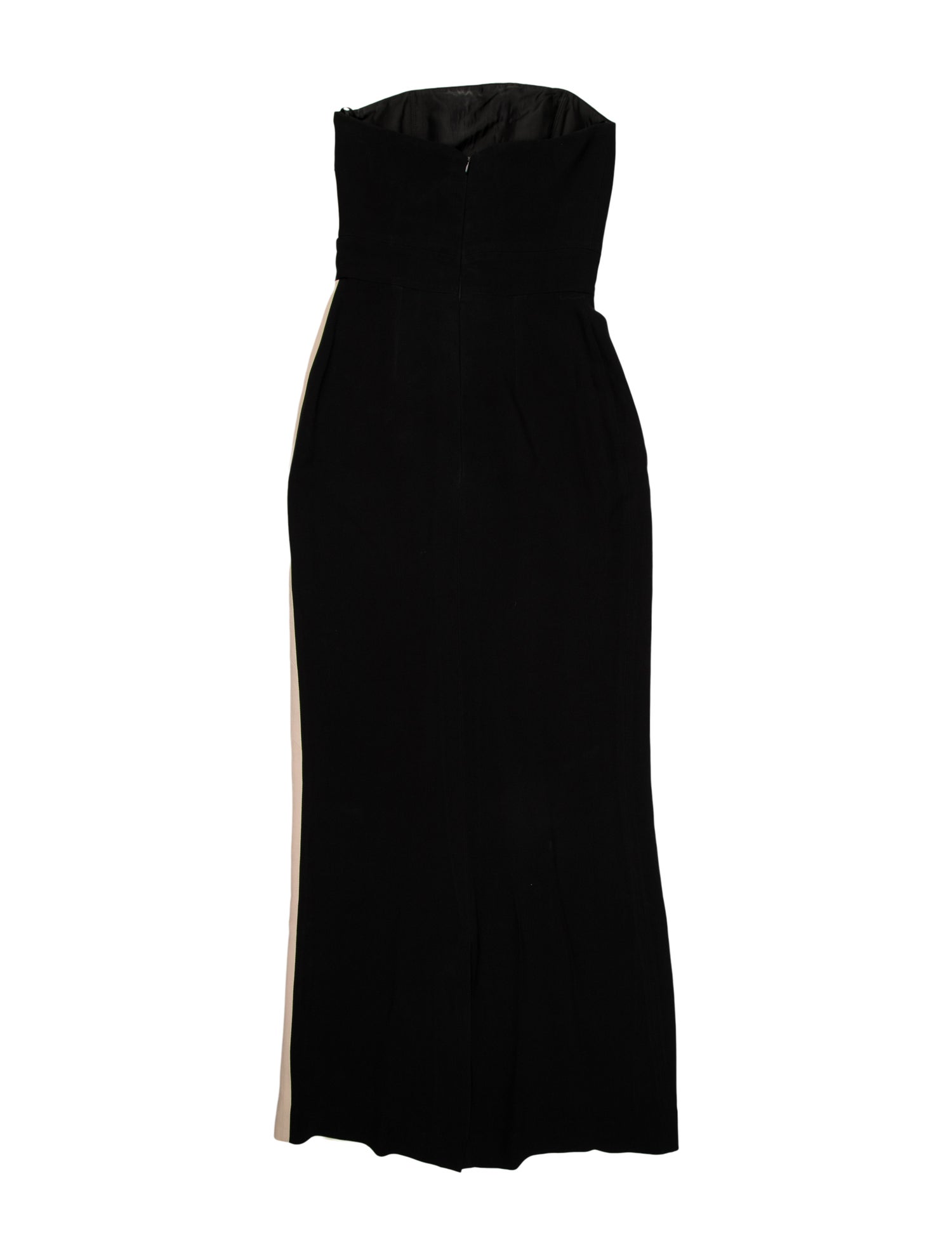 Martin Grant Colorblock Pattern Long Dress