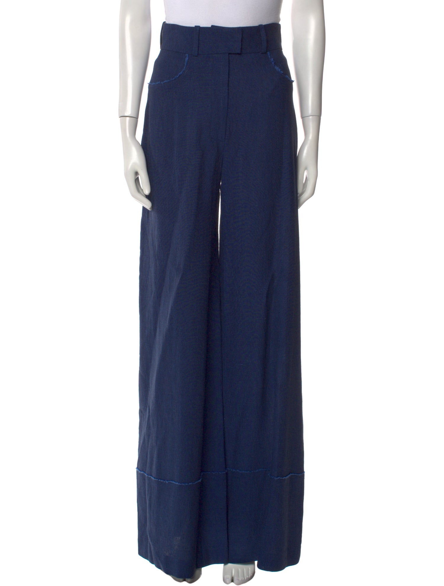 Martin Grant Linen Wide Leg Pants