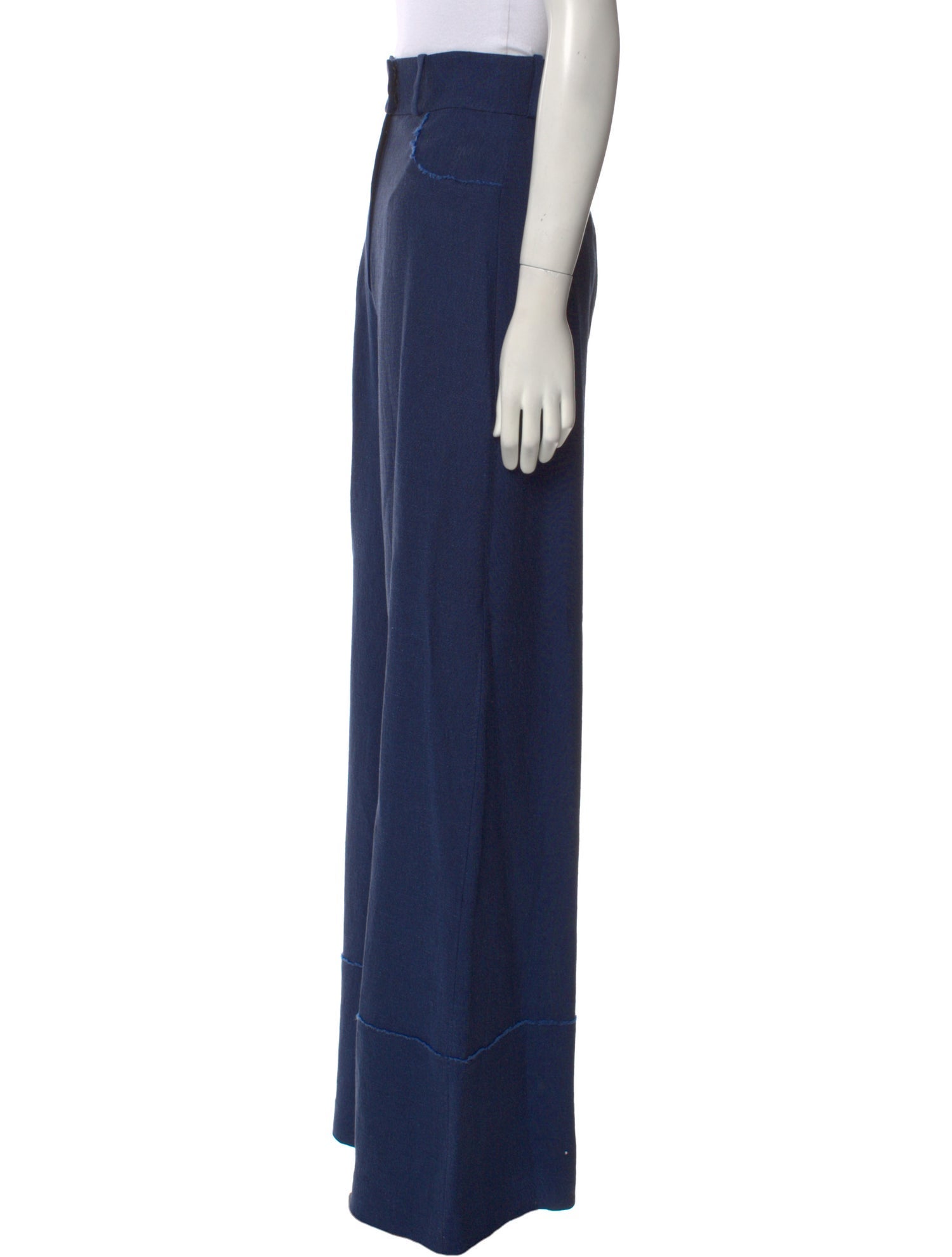 Martin Grant Linen Wide Leg Pants