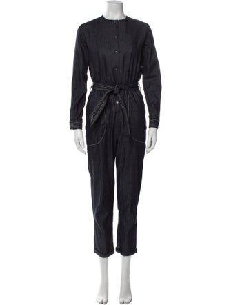 Martin Grant Mock Neck Jumpsuit