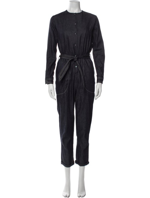 Martin Grant Mock Neck Jumpsuit