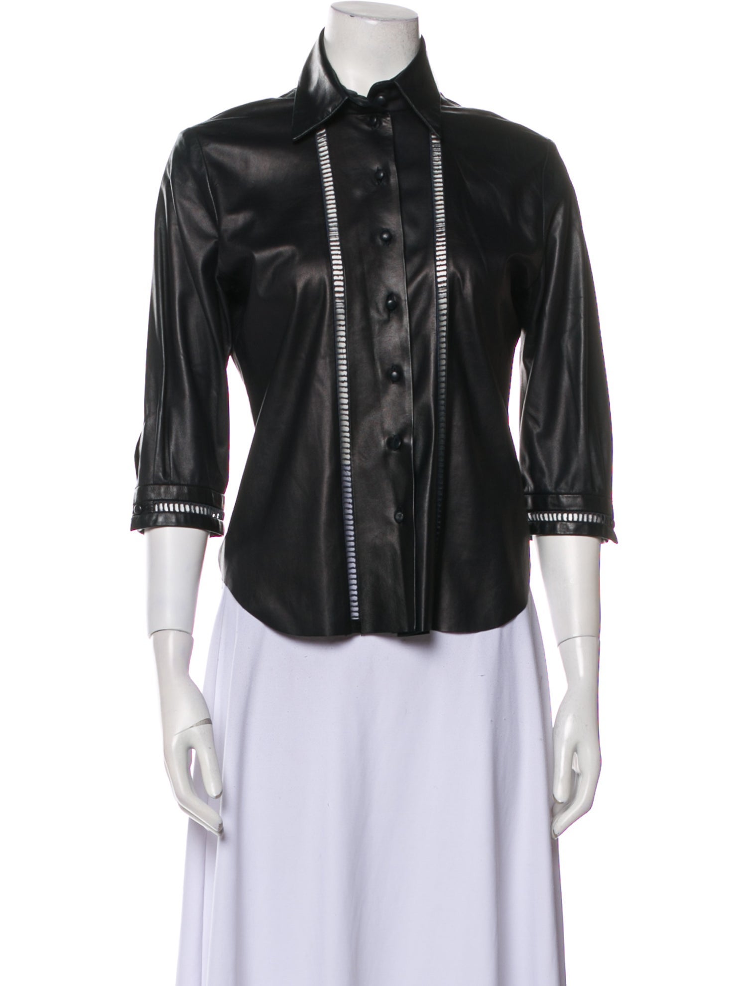 Martin Grant Leather Biker Jacket