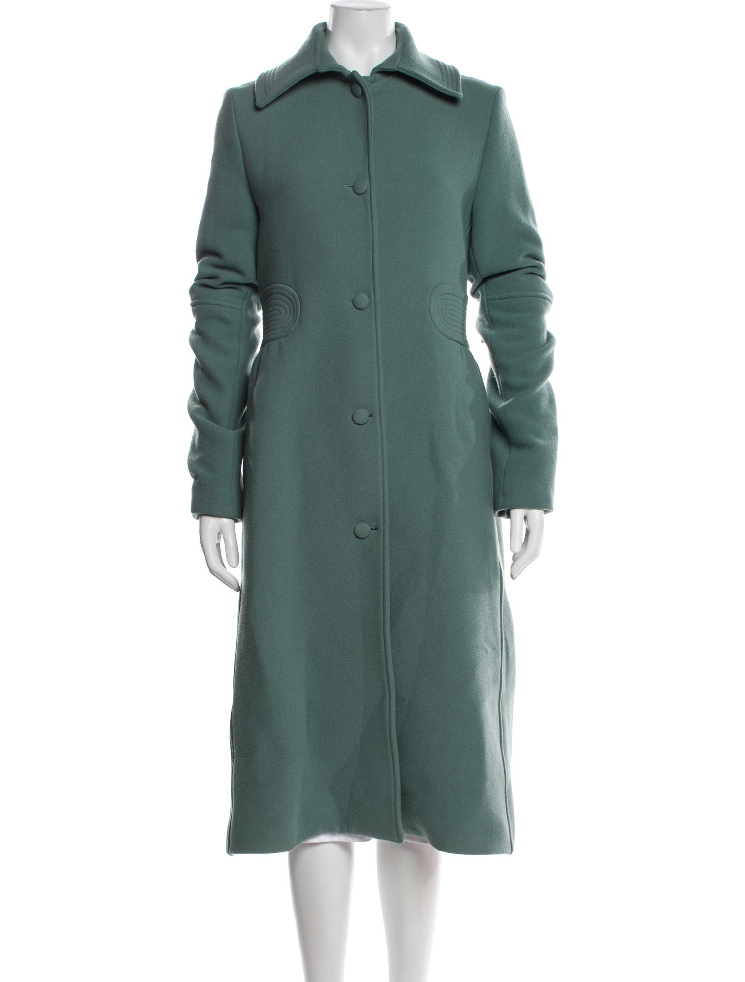 Martin Grant Wool Trench Coat