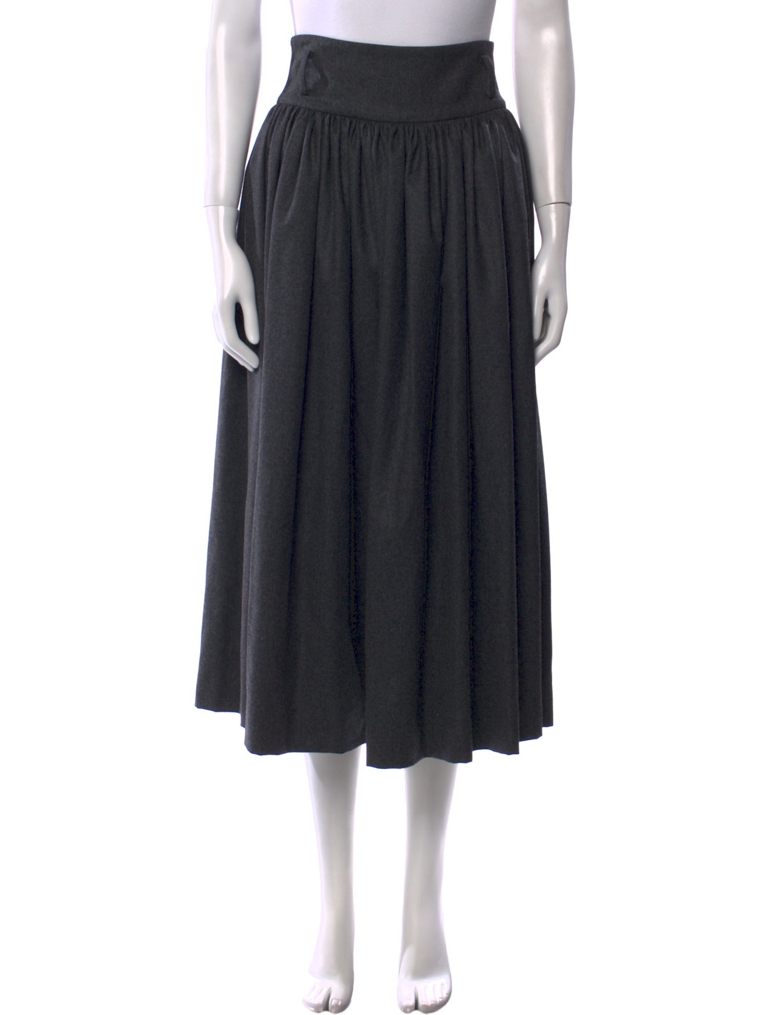 Martin Grant Wool Midi Length Skirt