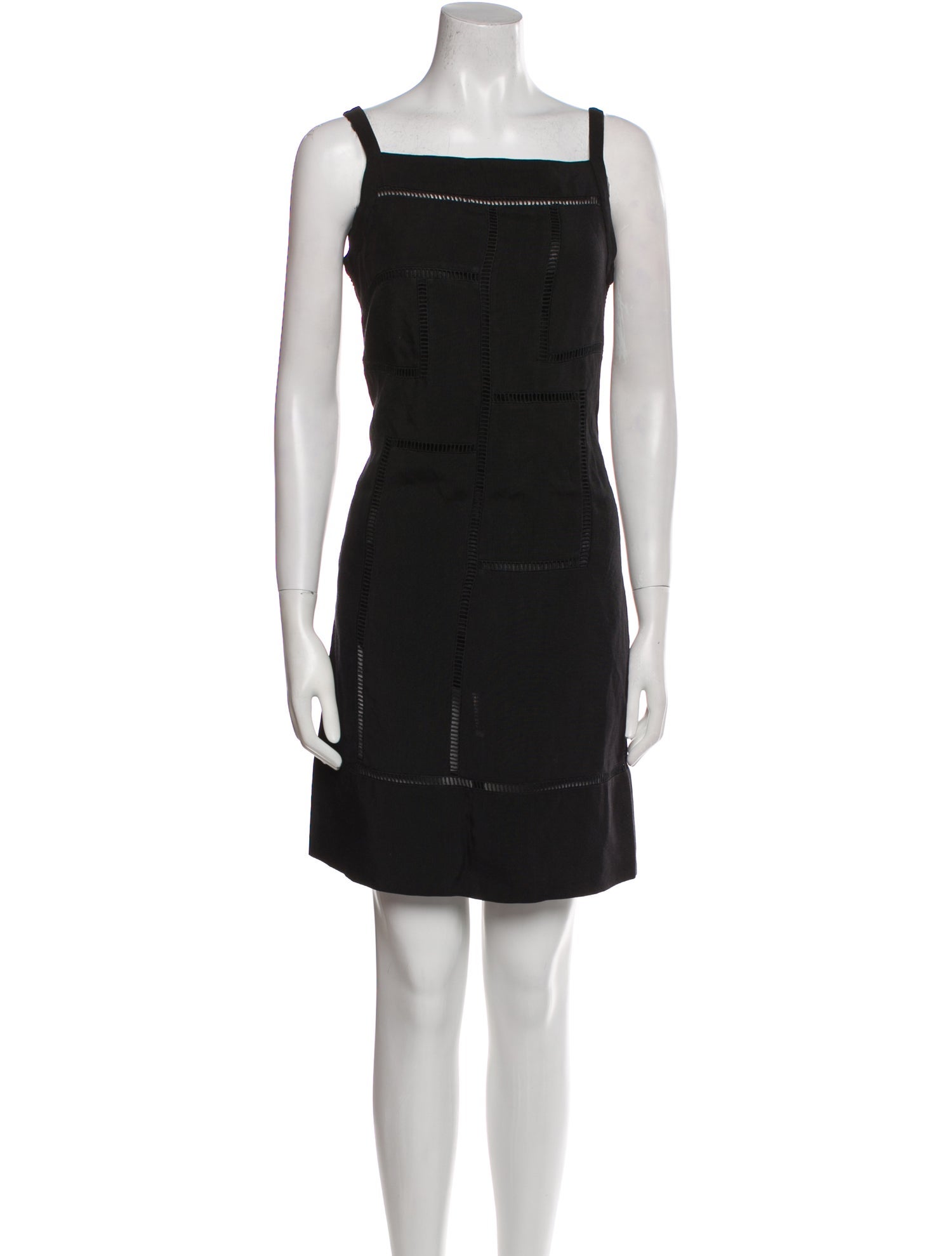 Martin Grant Square Neckline Mini Dress