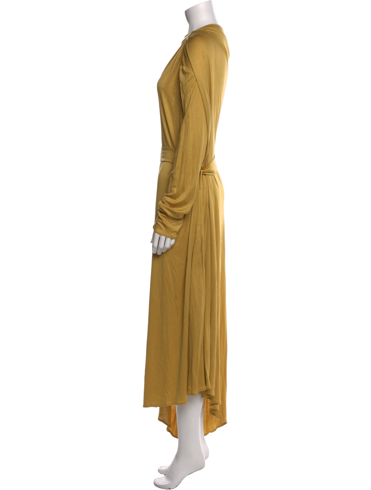 Martin Grant Bateau Neckline Long Dress