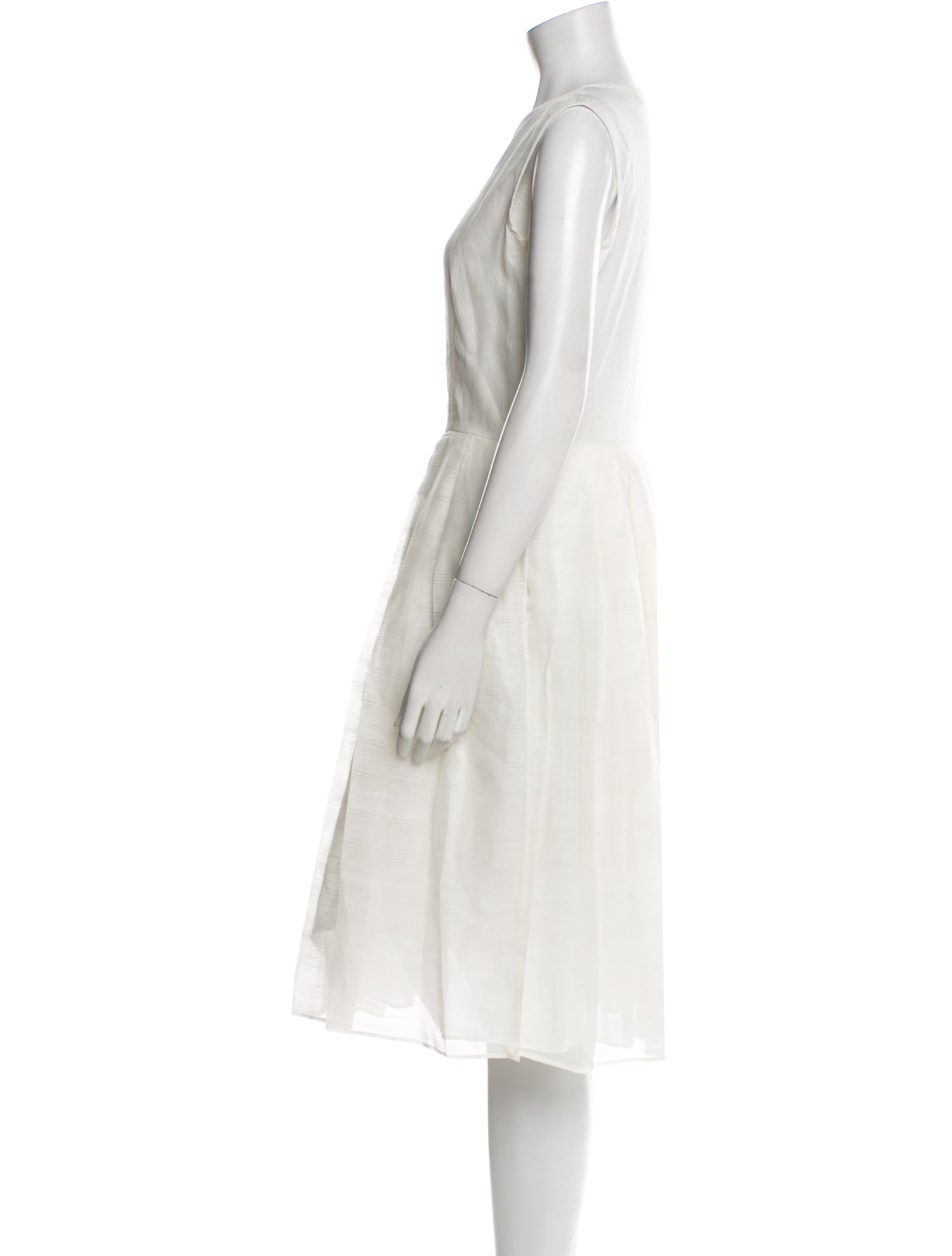 Martin Grant Linen Midi Length Dress
