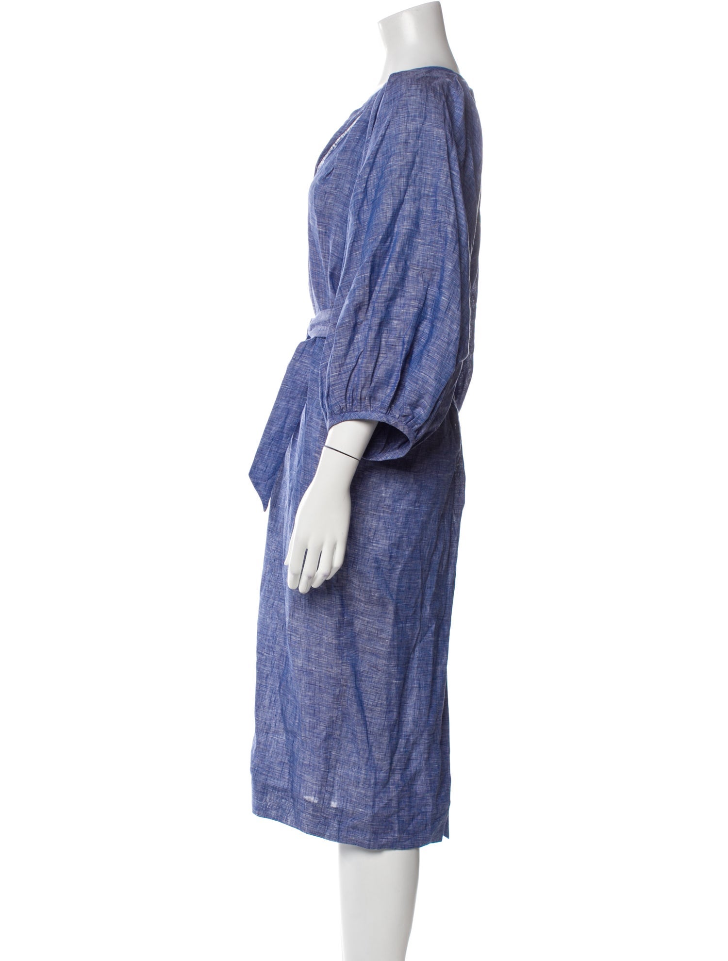 Martin Grant Linen Midi Length Dress