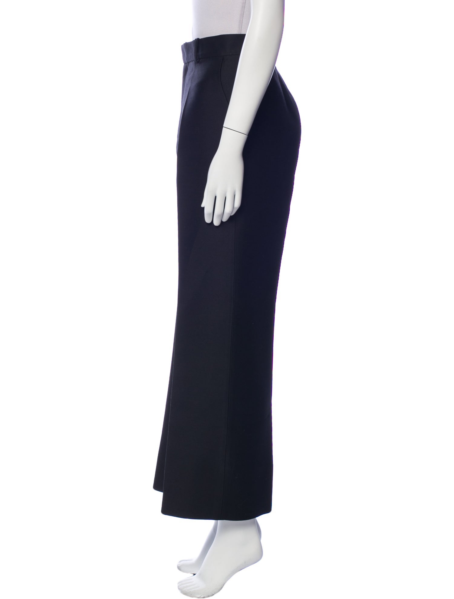 Martin Grant Virgin Wool Wide Leg Pants