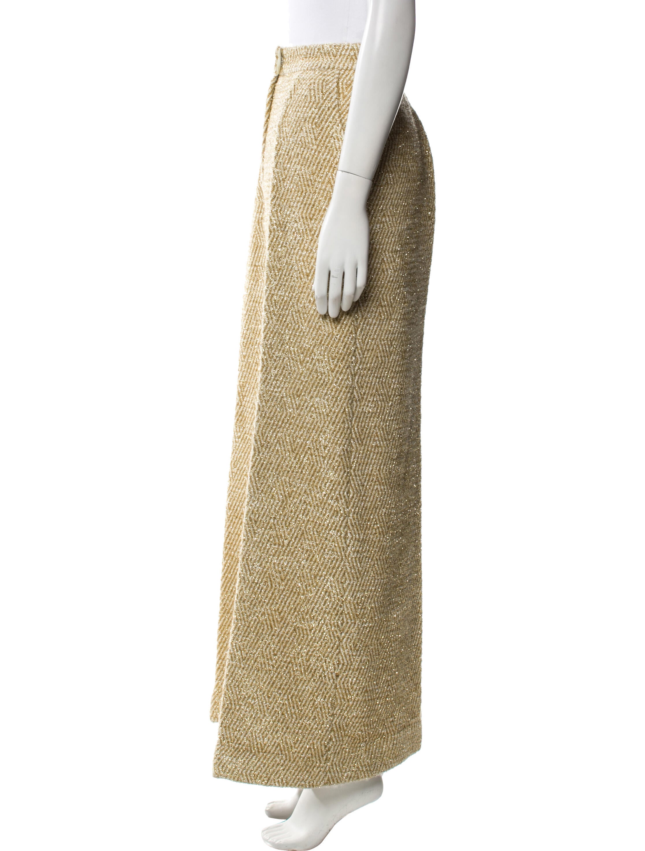 Martin Grant Virgin Wool Wide Leg Pants