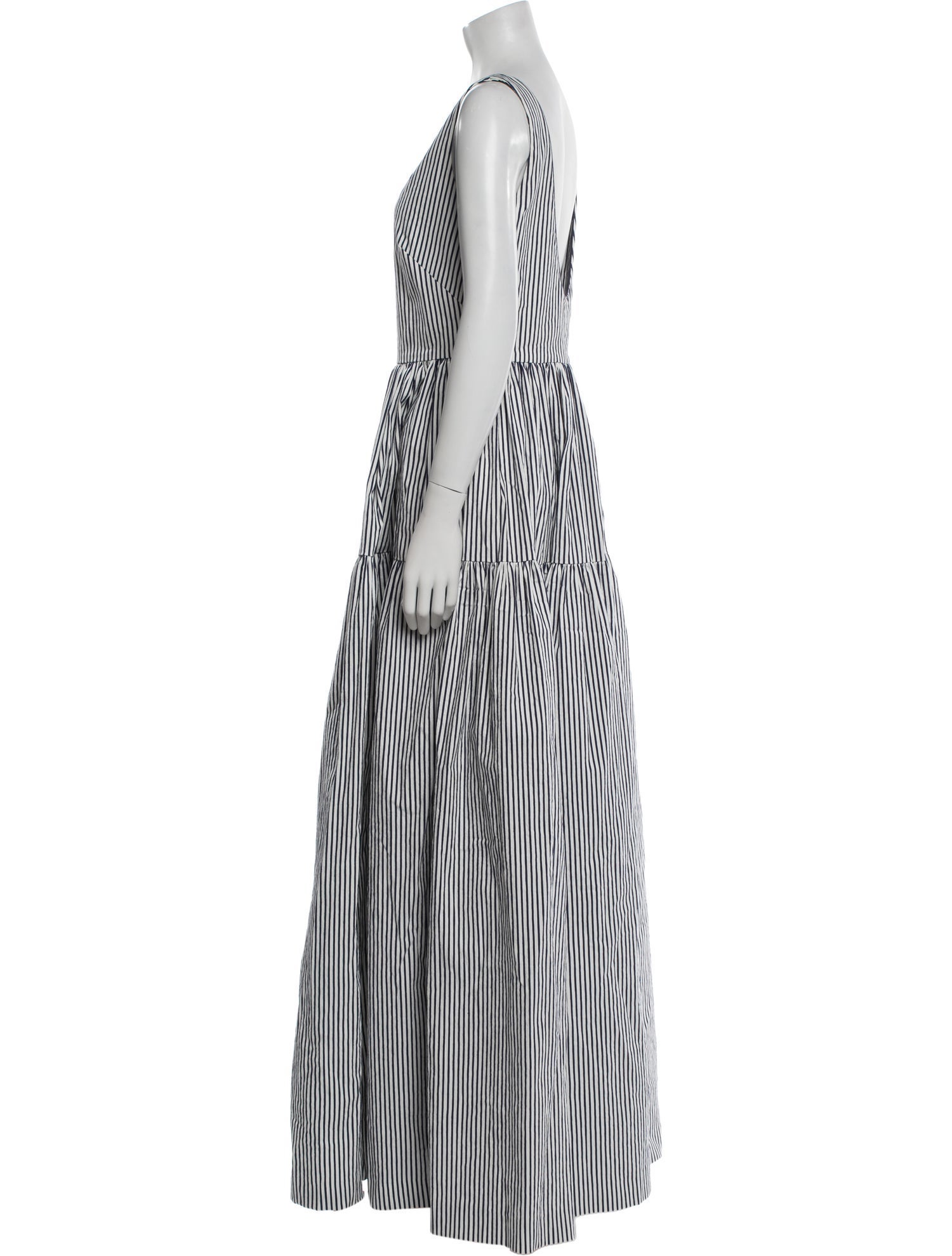 Martin Grant Striped Long Dress w/ Tags