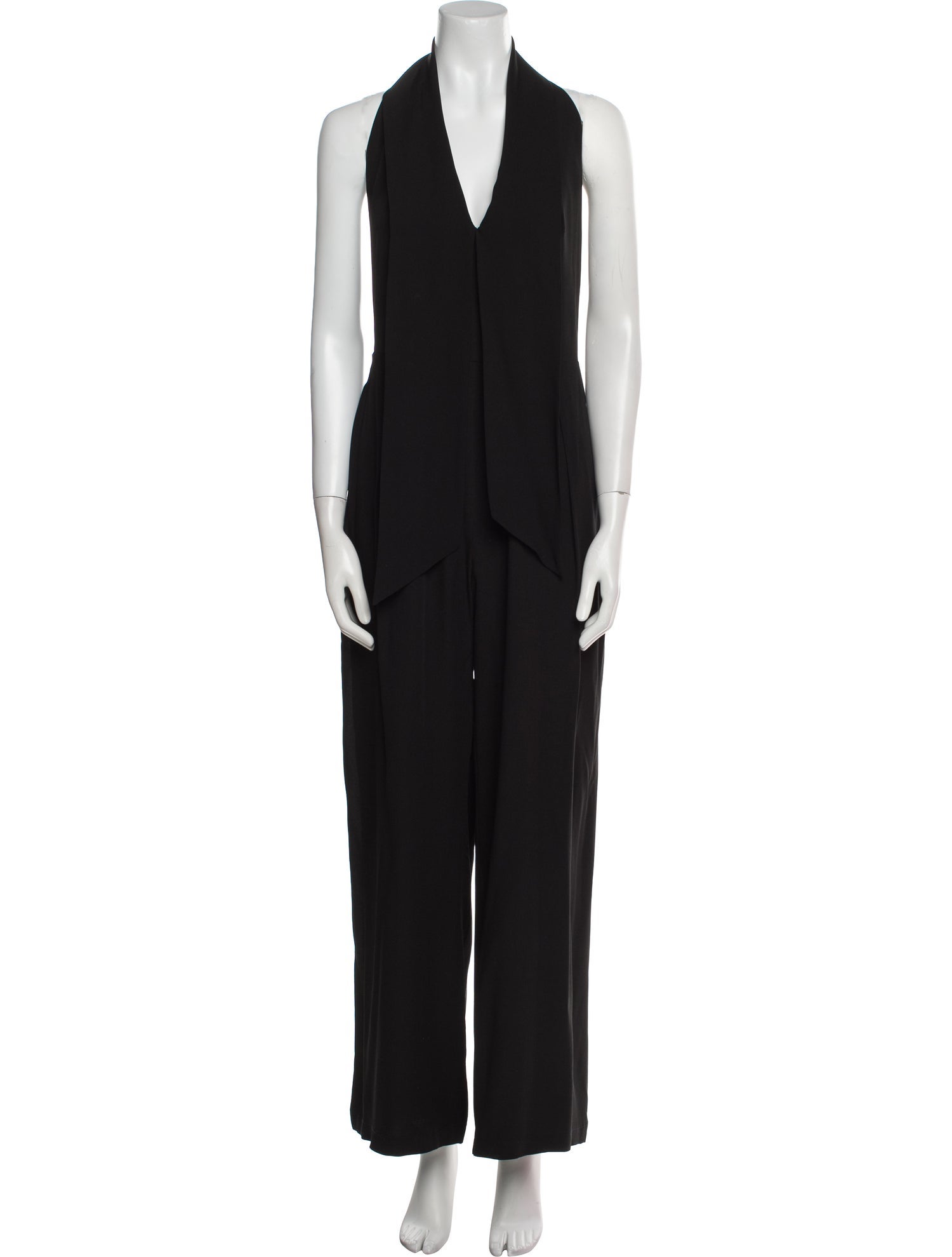 Martin Grant Silk Halterneck Jumpsuit