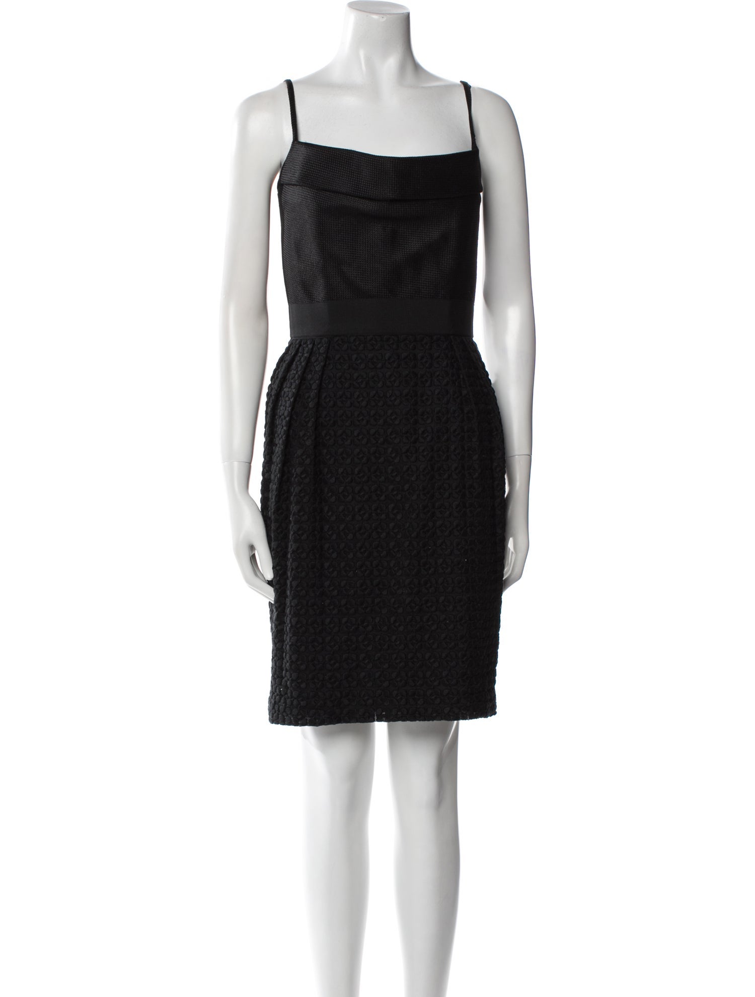 Martin Grant Square Neckline Knee-Length Dress