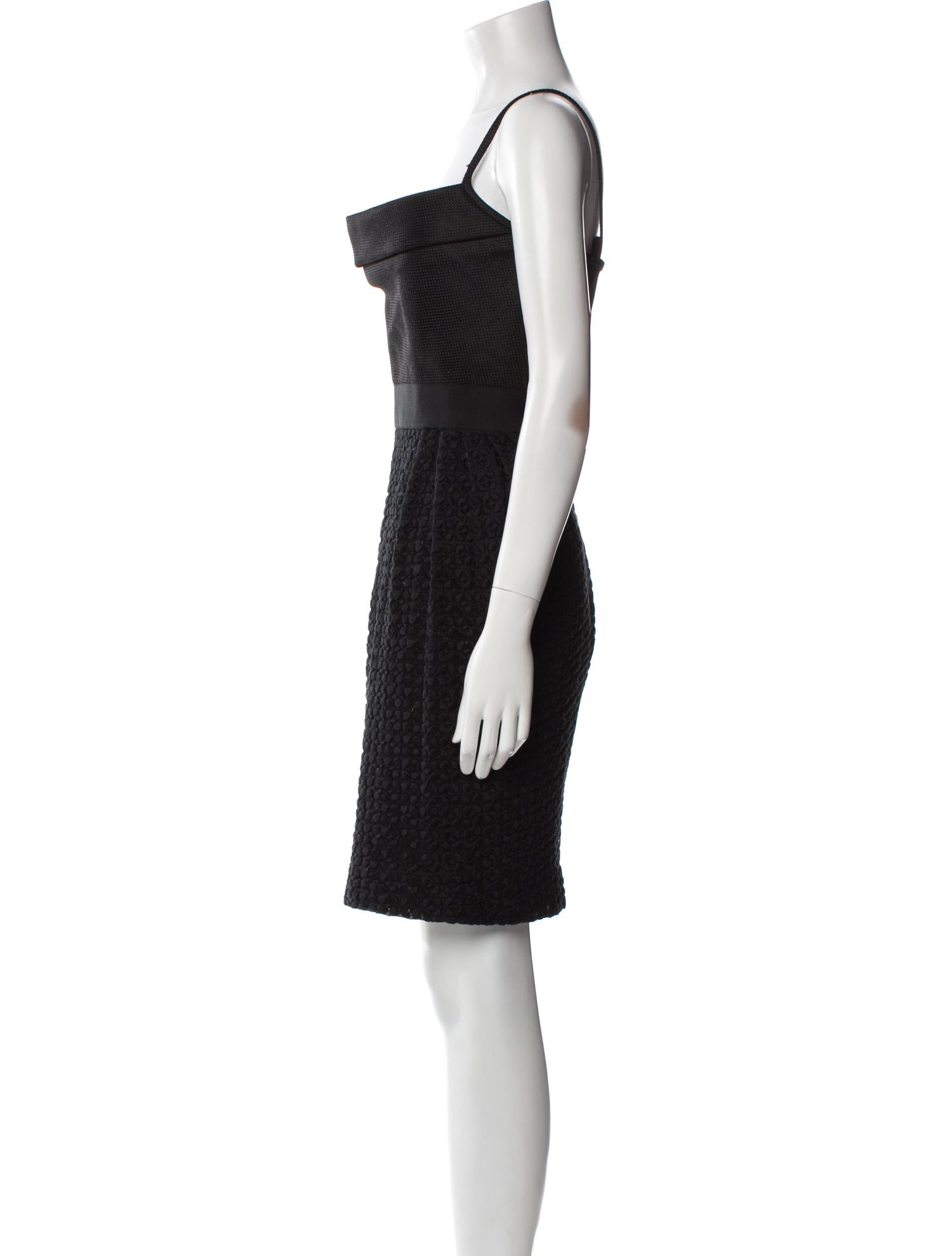 Martin Grant Square Neckline Knee-Length Dress