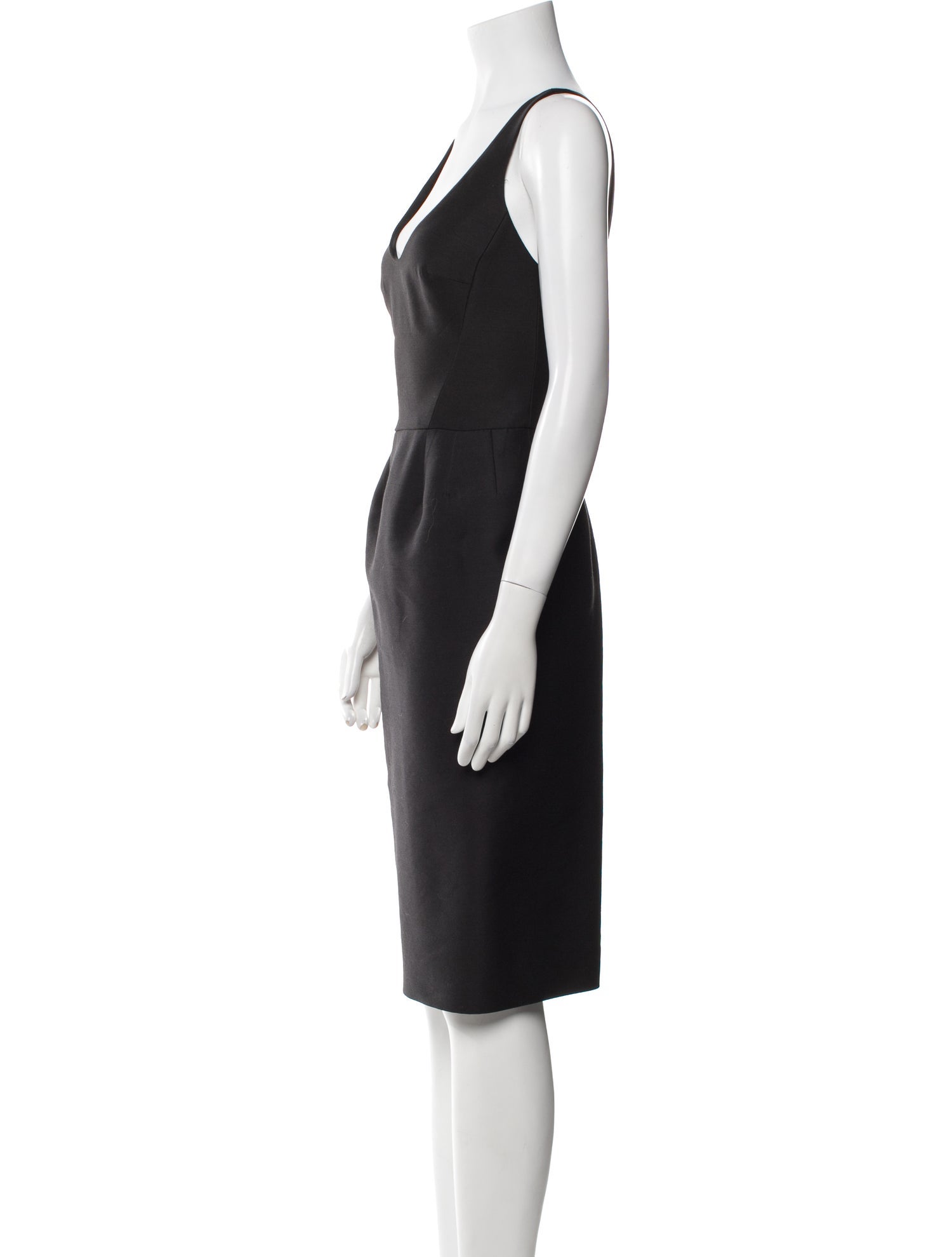 Martin Grant Virgin Wool Knee-Length Dress