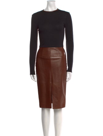 Martin Grant Silk Knee-Length Dress