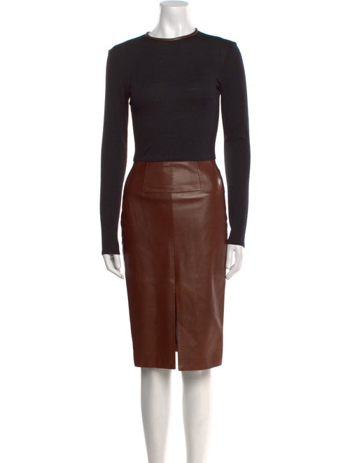 Martin Grant Silk Knee-Length Dress