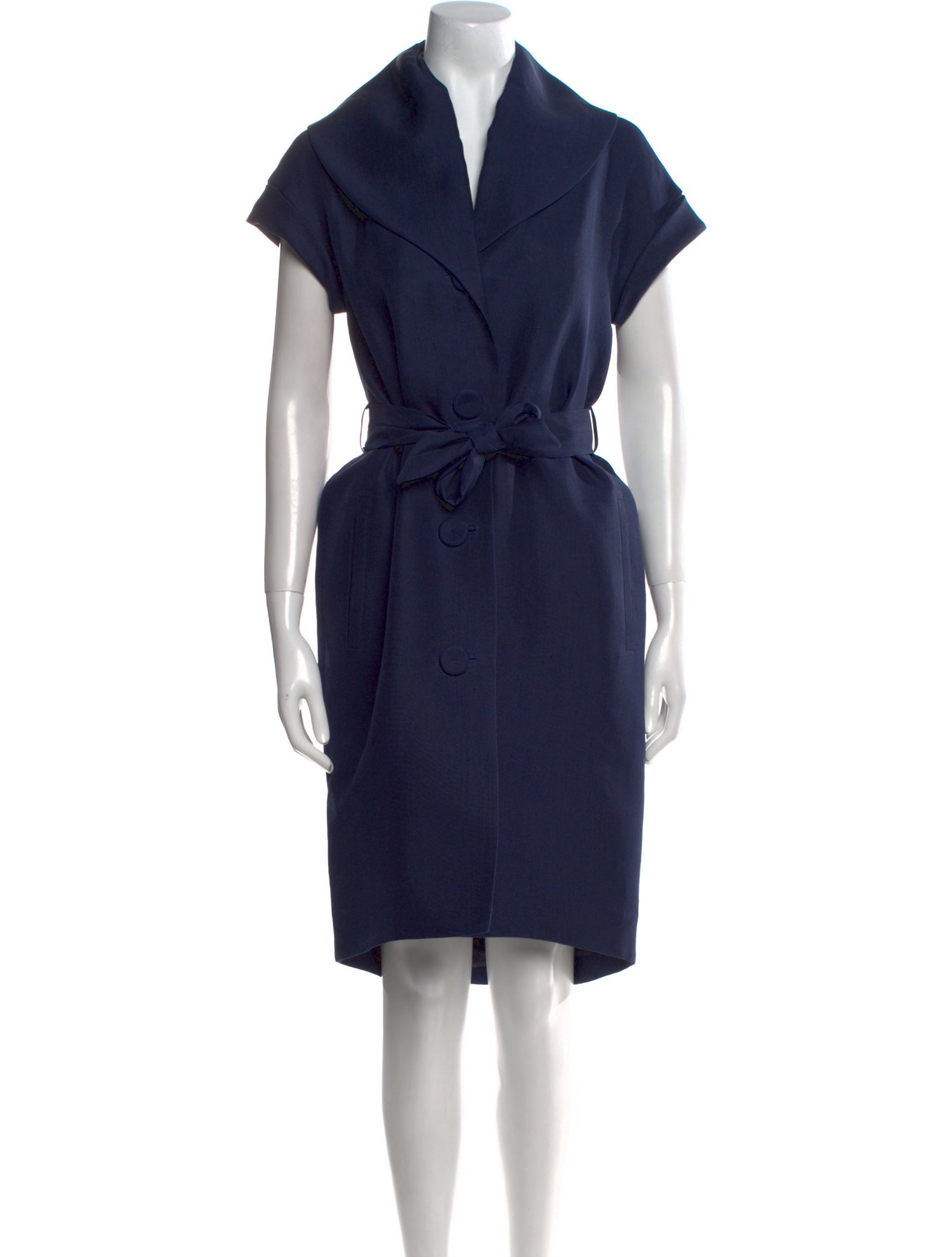Martin Grant Silk Midi Length Dress