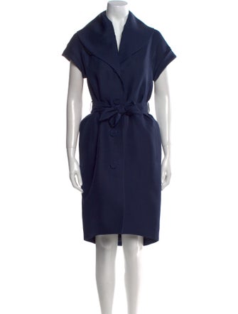 Martin Grant Silk Midi Length Dress