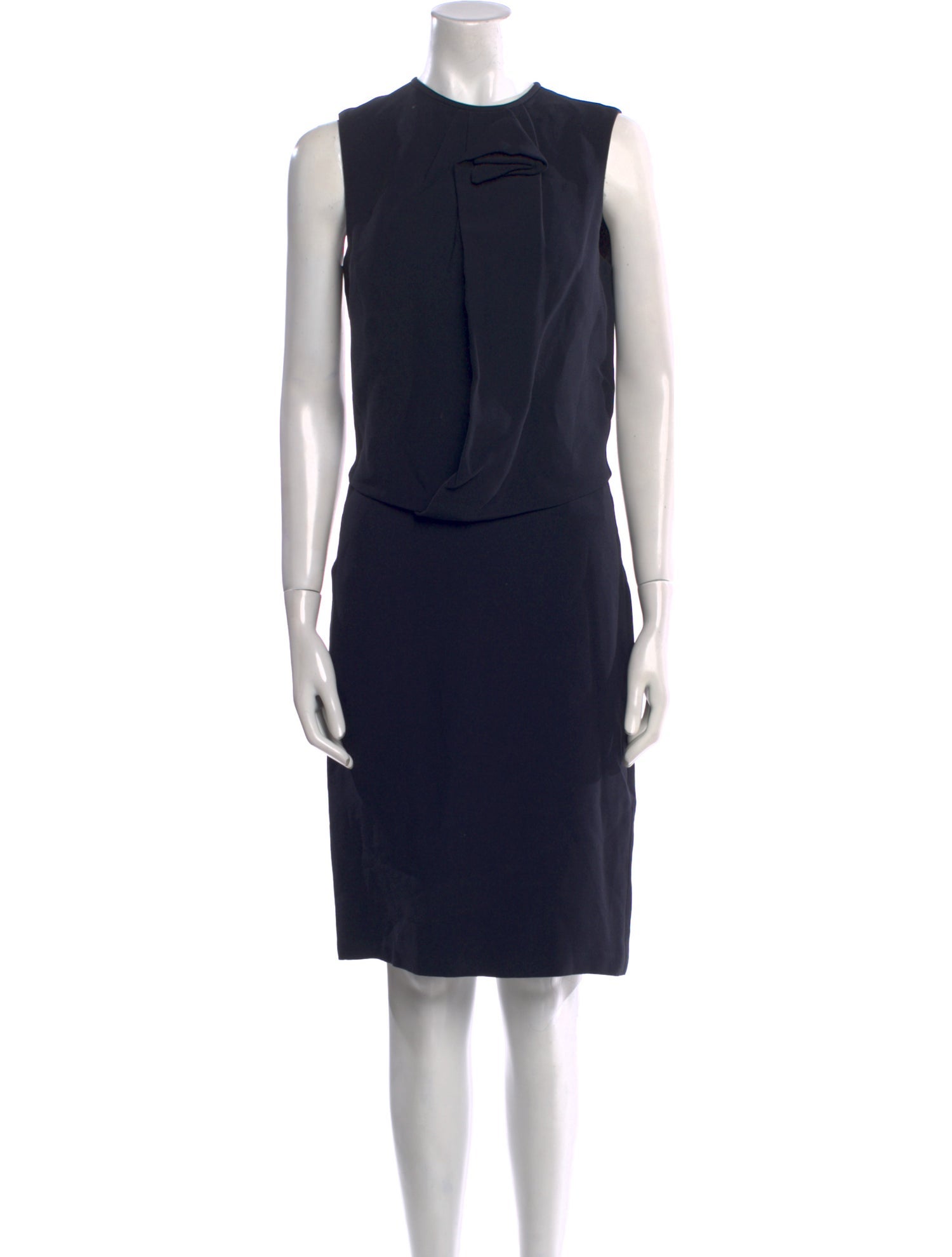Martin Grant Crew Neck Knee-Length Dress