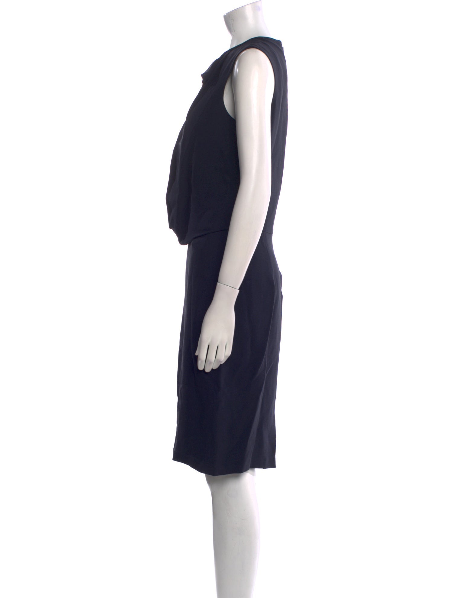 Martin Grant Crew Neck Knee-Length Dress