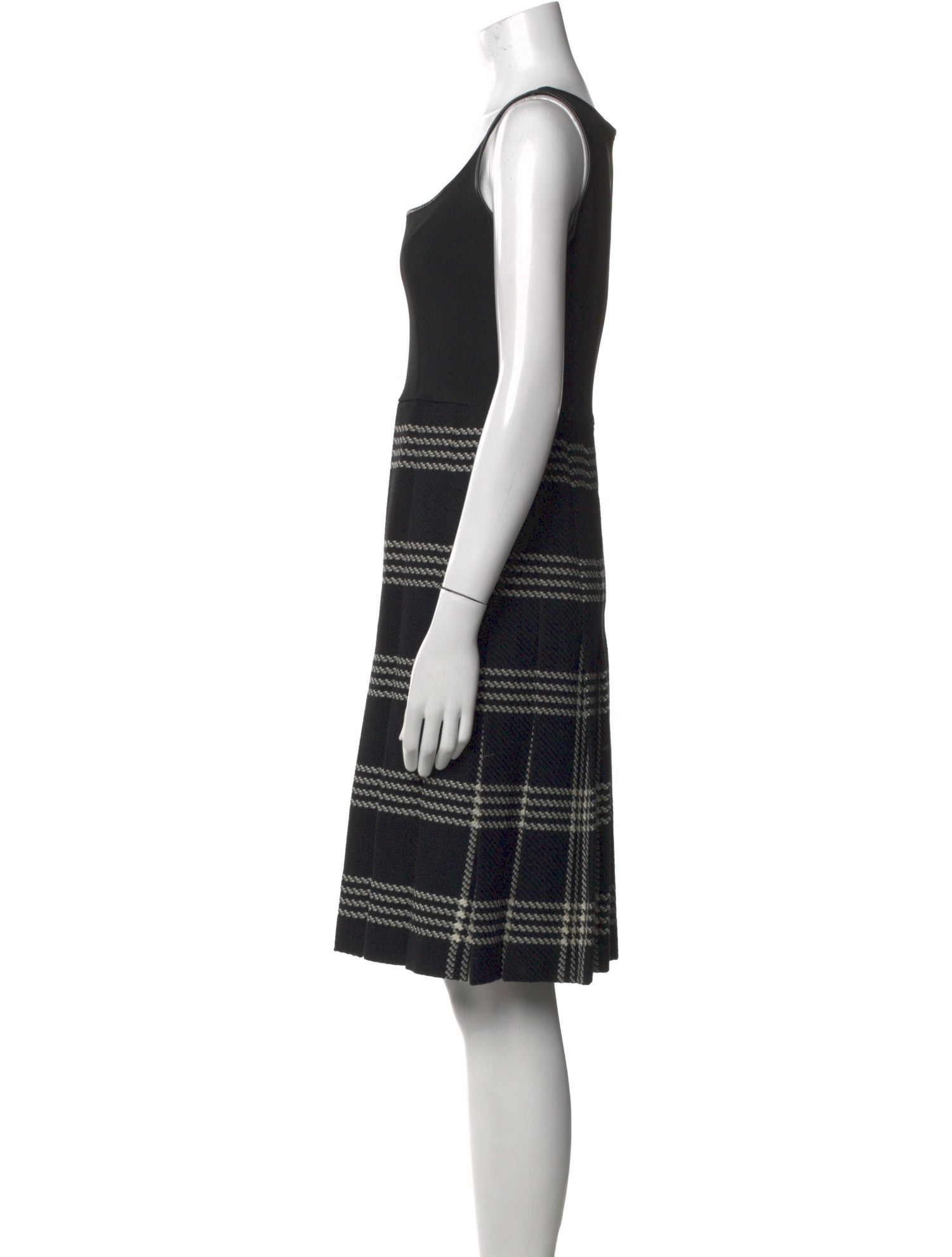Martin Grant Striped Knee-Length Dress