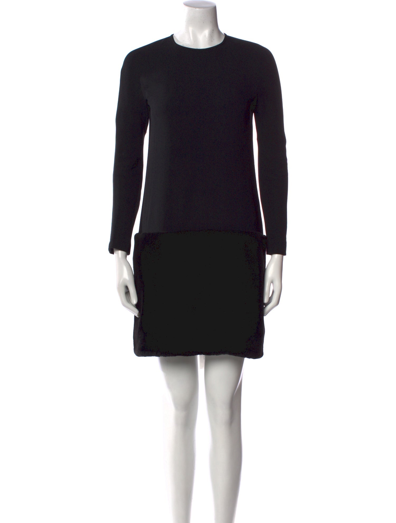 Martin Grant Crew Neck Mini Dress