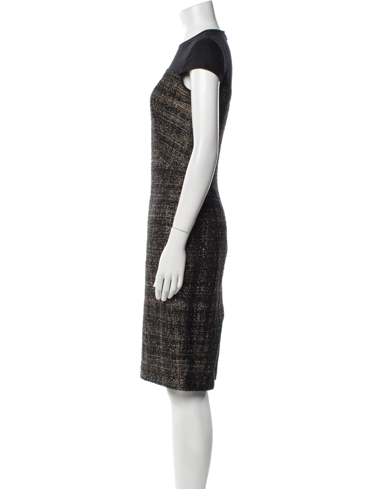 Martin Grant Virgin Wool Knee-Length Dress