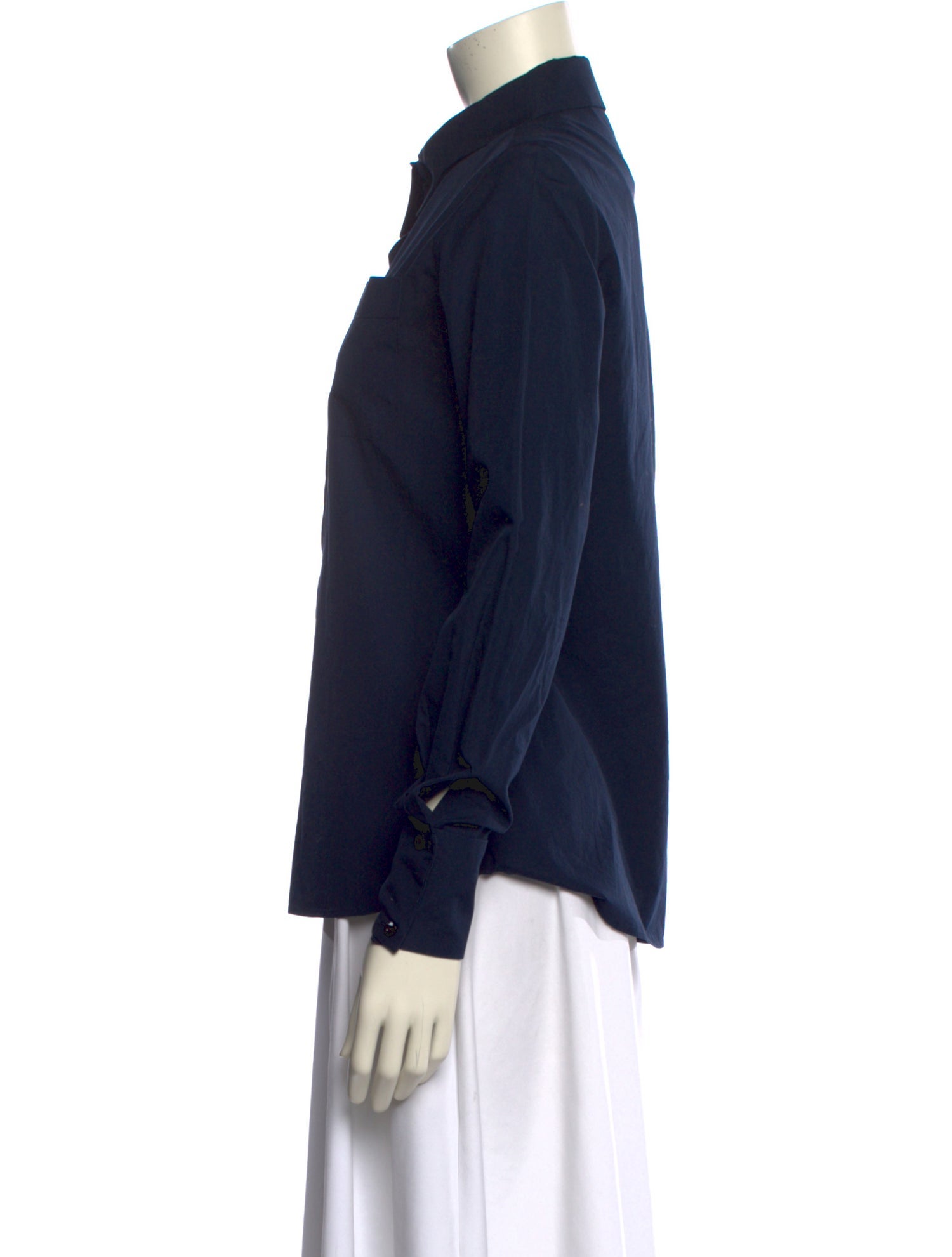 Martin Grant Long Sleeve Button-Up Top
