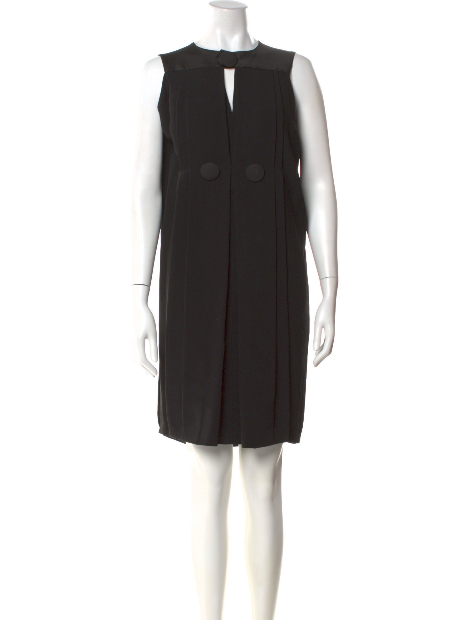 Martin Grant Crew Neck Mini Dress