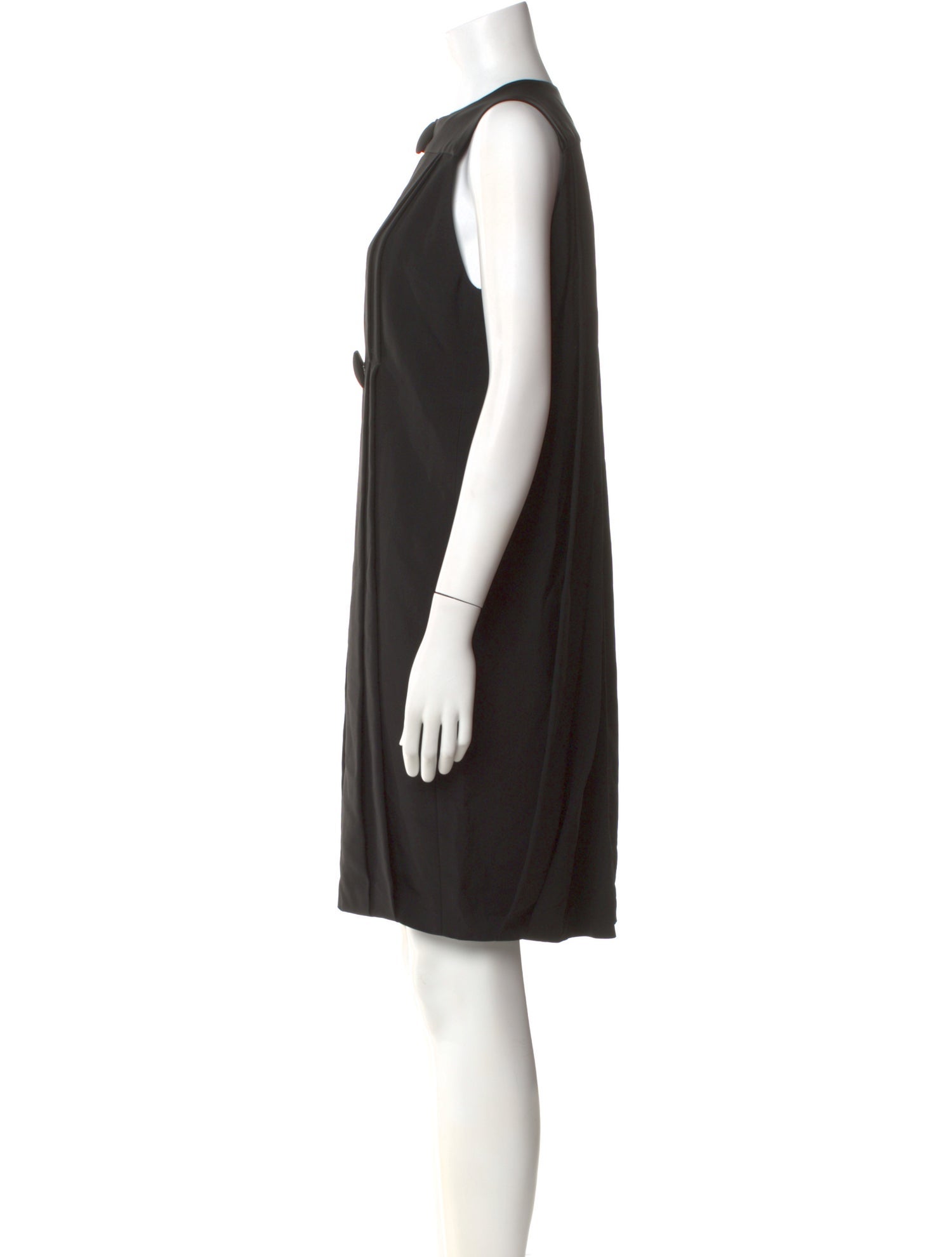 Martin Grant Crew Neck Mini Dress