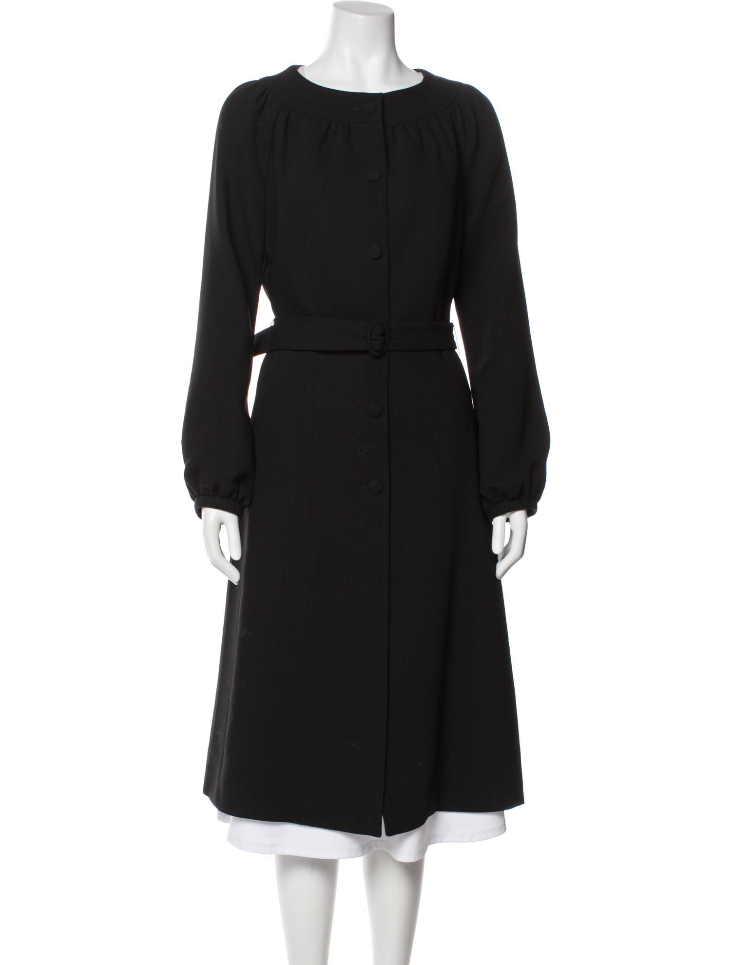 Martin Grant Wool Trench Coat