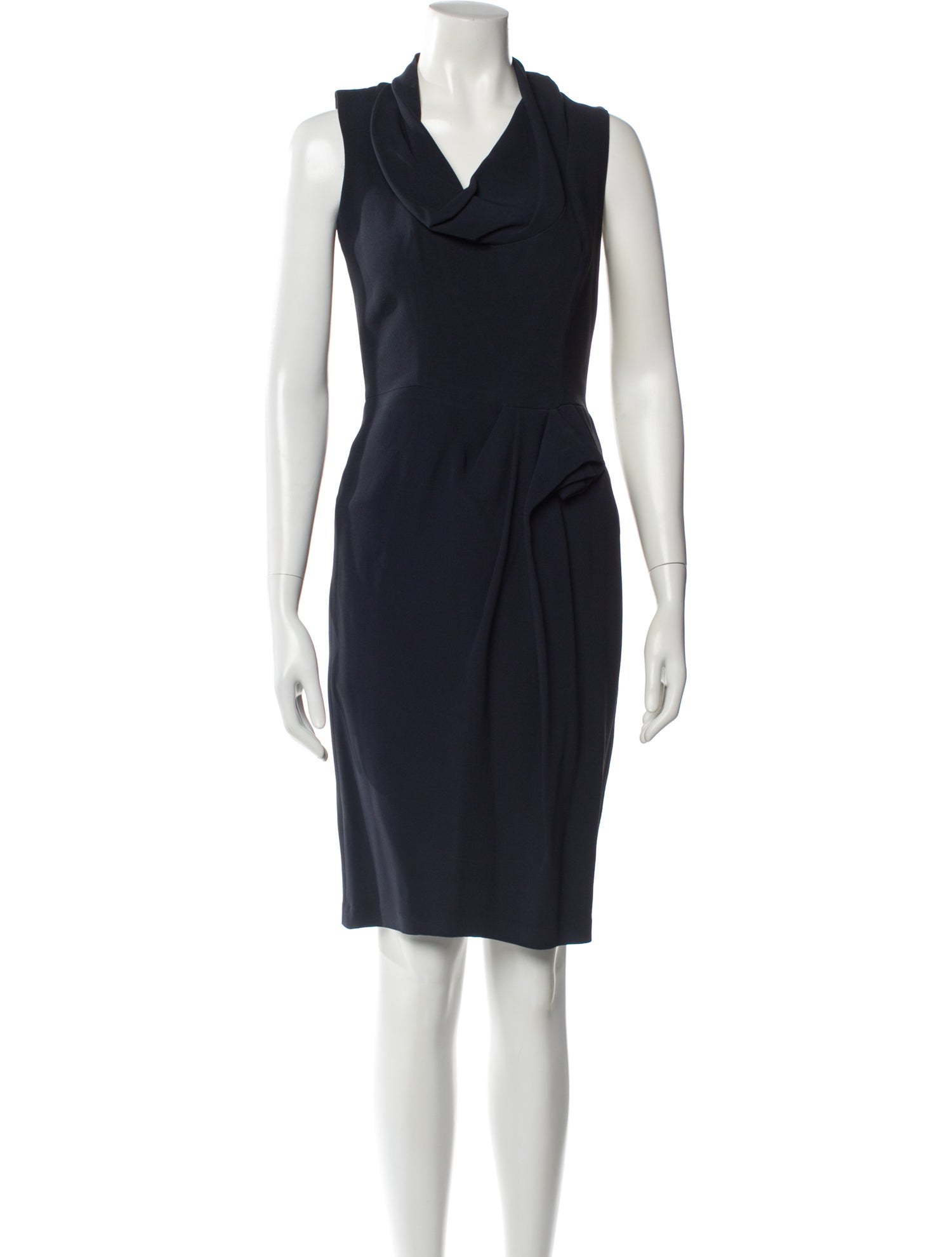 Martin Grant Cowl Neck Knee-Length Dress w/ Tags