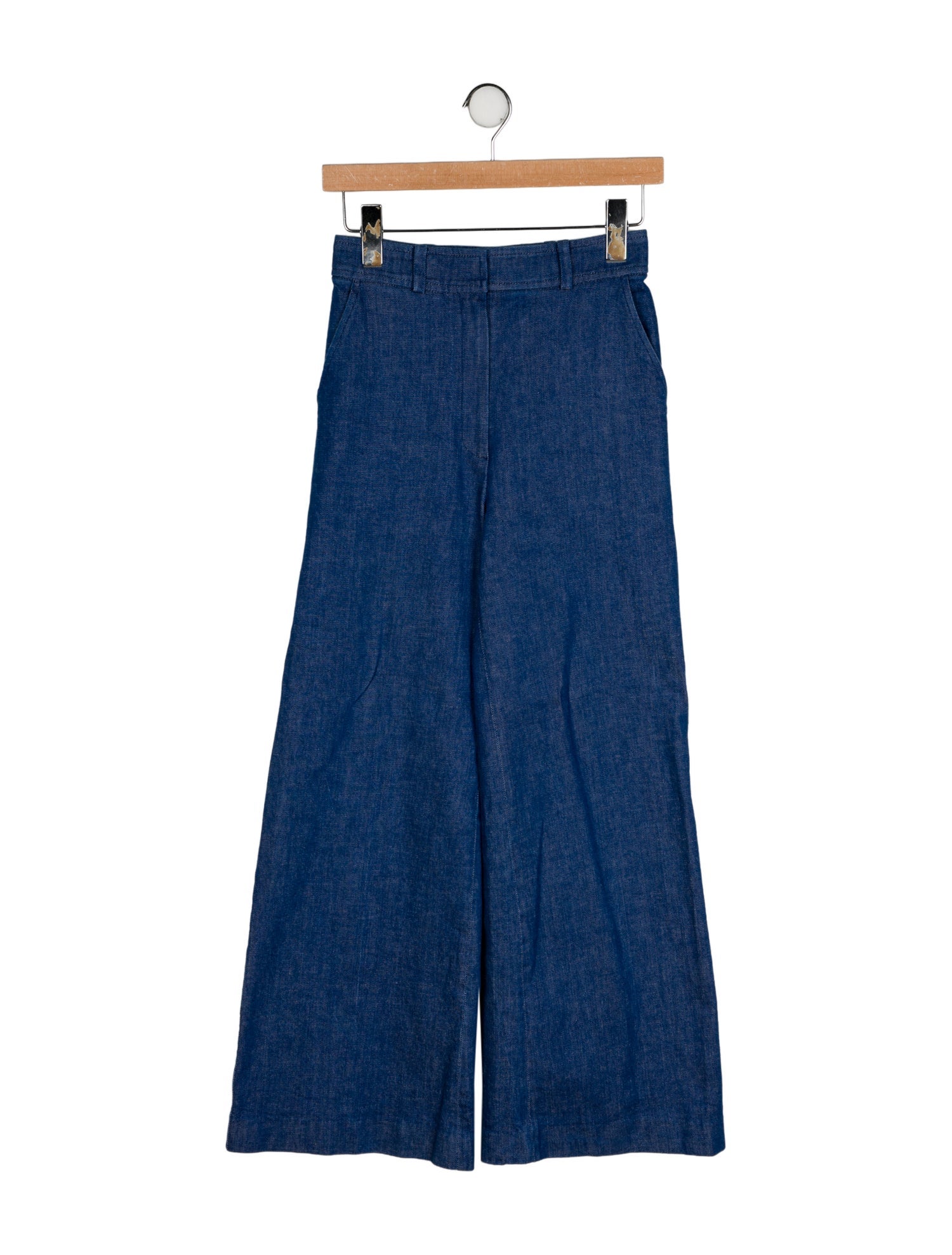 Martin Grant High-Rise Wide Leg Jeans