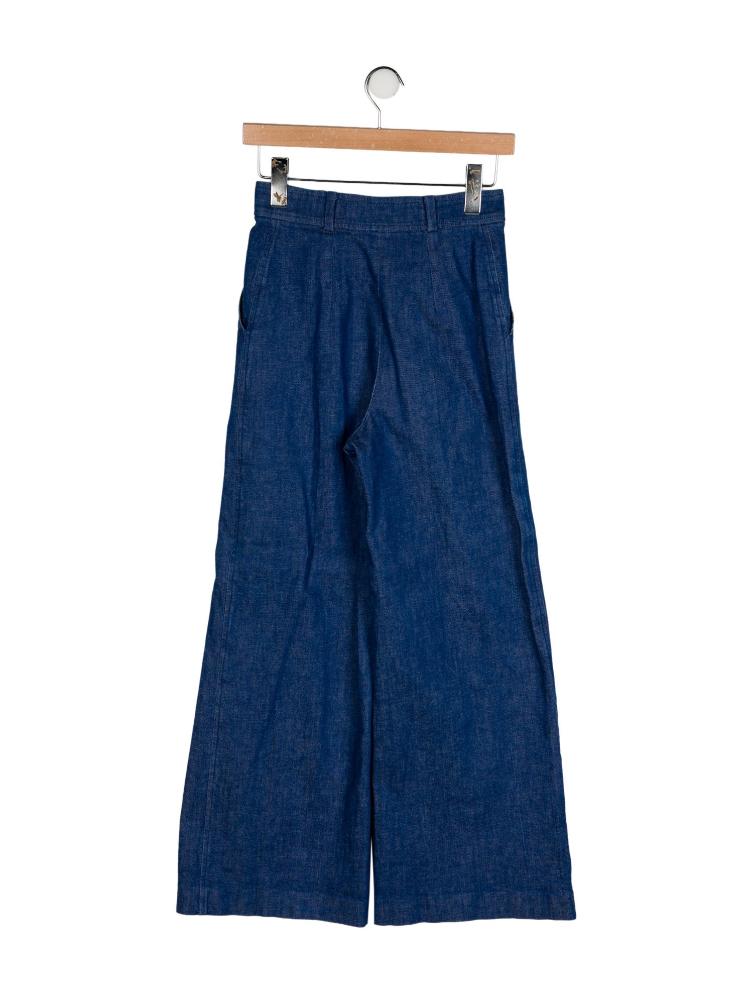 Martin Grant High-Rise Wide Leg Jeans