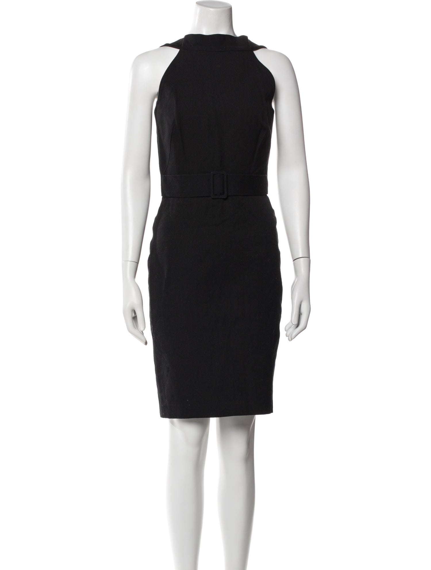 Martin Grant Crew Neck Knee-Length Dress