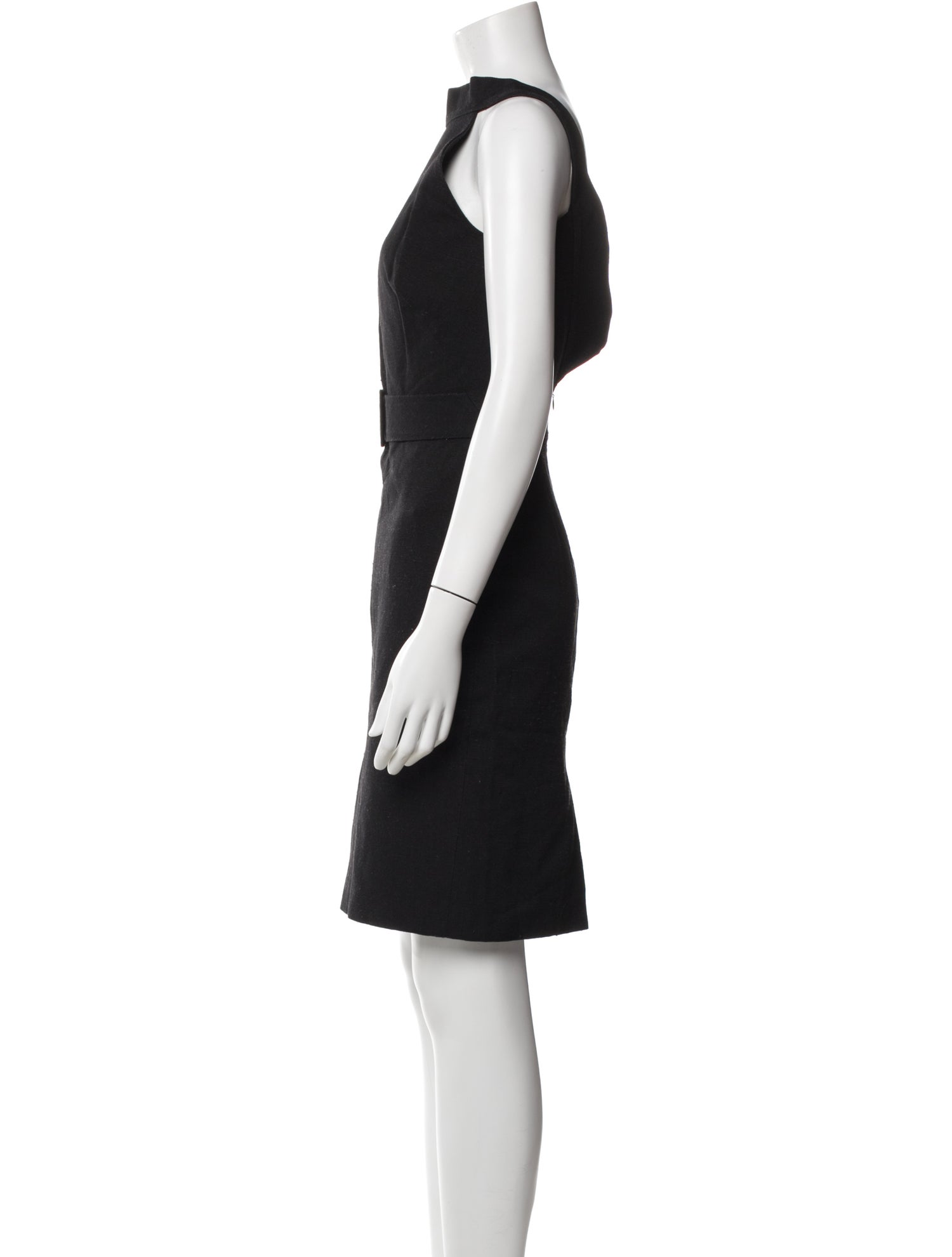 Martin Grant Crew Neck Knee-Length Dress